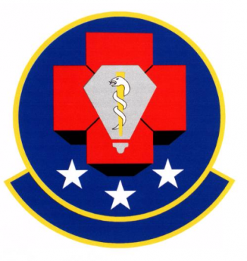 Coat of arms (crest) of the 12th Medical Operations Squadron, US Air Force