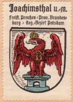 Wappen von Joachimsthal/Arms (crest) of Joachimsthal