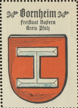 Wappen von Bornheim (Pfalz)/Coat of arms (crest) of Bornheim (Pfalz)