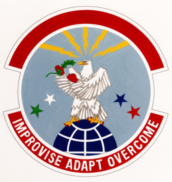 Coat of arms (crest) of the 436th Airlift Control Squadron, US Air Force