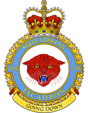 Arms of No 438 Squadron, Royal Canadian Air Force