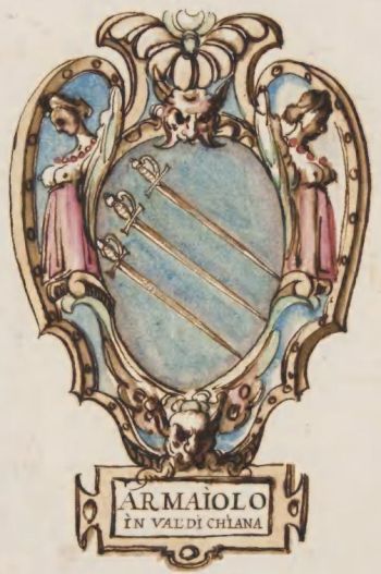 Stemma di Armaiolo/Arms (crest) of Armaiolo