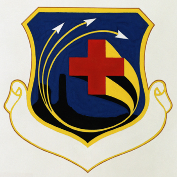 Coat of arms (crest) of the 832nd Medical Group, US Air Force