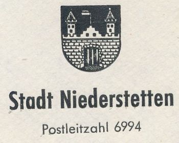 Wappen von Niederstetten/Coat of arms (crest) of Niederstetten