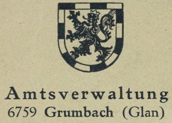 Wappen von Amt Grumbach/Coat of arms (crest) of Amt Grumbach