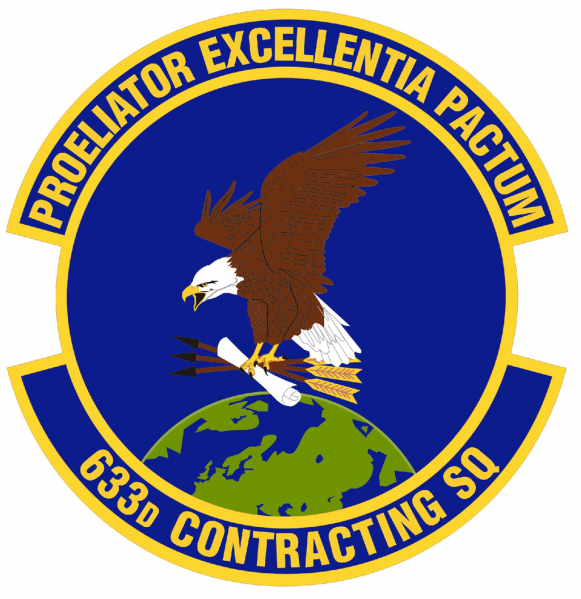 File:633rd Contracting Squadron, US Air Force.png