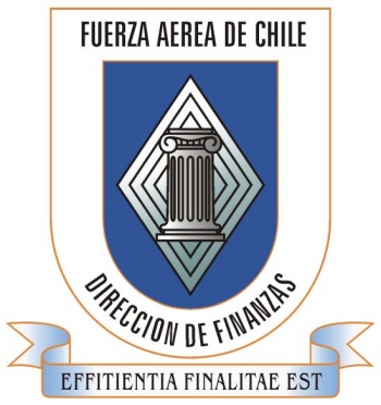 Coat of arms (crest) of the Finance Office of the Air Force of Chile