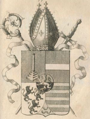 Arms (crest) of Charles Nicolas Alexandre d’Oultremont