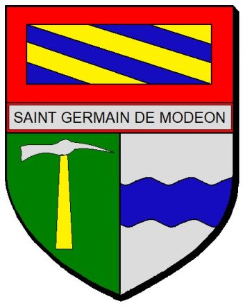 Blason de Saint-Germain-de-Modéon/Arms (crest) of Saint-Germain-de-Modéon