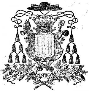 Arms (crest) of Camille-Albert de Briey