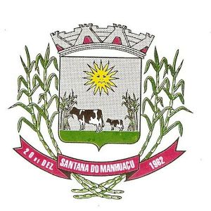 Brasão de Santana do Manhuaçu/Arms (crest) of Santana do Manhuaçu
