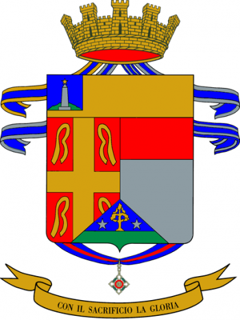 Coat of arms (crest) of the 11th Infantry Regiment Casale, Italian Army