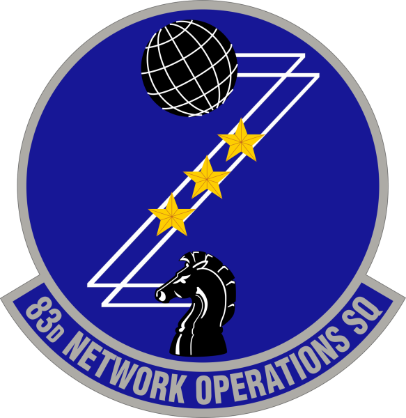 File:83rd Network Operations Squadron, US Air Force.png