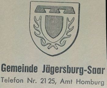Wappen von Jägersburg/Coat of arms (crest) of Jägersburg