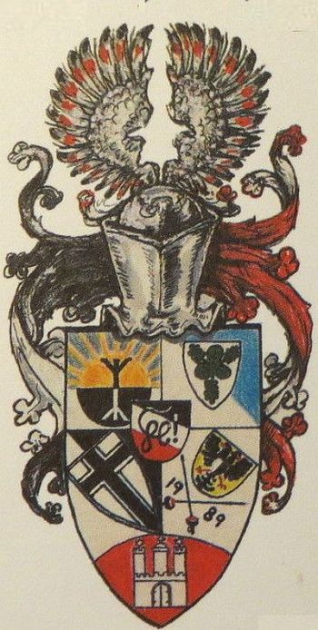 Wappen von Burschenschaft Chattia zu Hamburg/Arms (crest) of Burschenschaft Chattia zu Hamburg