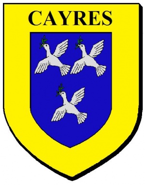 Blason de Cayres/Arms (crest) of Cayres