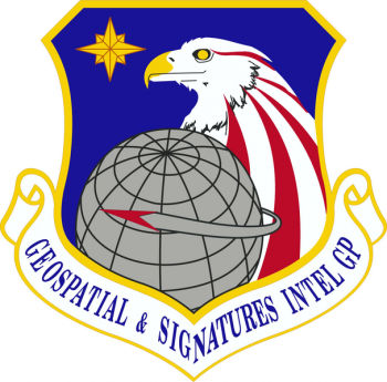 Coat of arms (crest) of the Geospatial and Signatures Intelligence Group, US Air Force