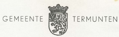 Wapen van Termunten/Coat of arms (crest) of Termunten