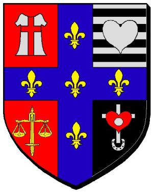 Blason de Crèvecœur-en-Brie / Arms of Crèvecœur-en-Brie
