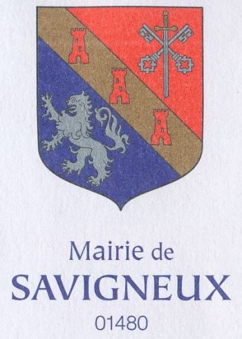 Blason de Savigneux (Ain)