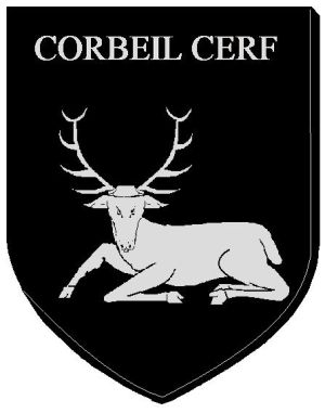 Blason de Corbeil-Cerf/Arms (crest) of Corbeil-Cerf