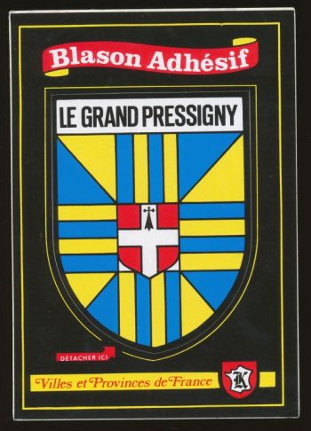 Blason de Le Grand-Pressigny/Coat of arms (crest) of {{PAGENAME