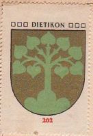 Wappen von Dietikon/Arms (crest) of Dietikon