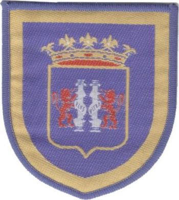 Coat of arms (crest) of the XIV Bandera of the Legion Ciudad de Badajoz, Spanish Army