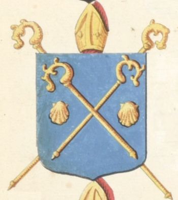 Arms (crest) of Saint Nicholas Abbey in Veurne