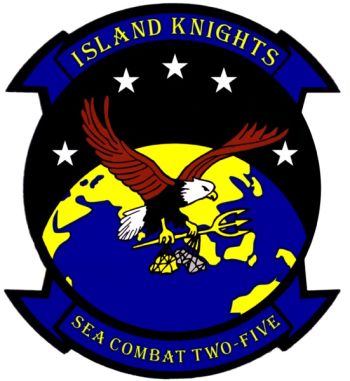 Coat of arms (crest) of the HSC-25 Island Knights, US Navy