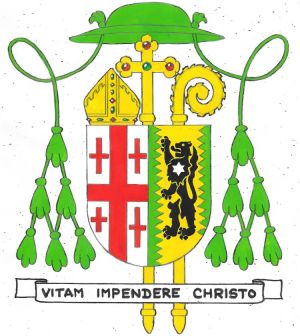 Arms (crest) of Gerald Patrick Aloysius O'Hara
