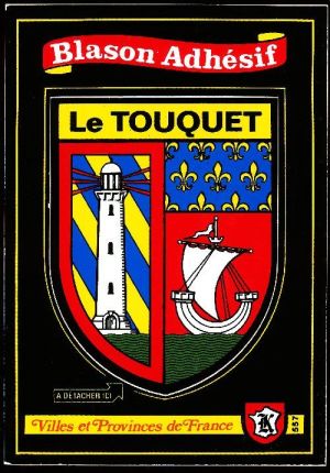 Blason de Le Touquet-Paris-Plage/Coat of arms (crest) of {{PAGENAME