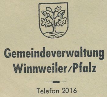 Wappen von Winnweiler/Coat of arms (crest) of Winnweiler