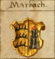 Wappen von Marbach am Neckar/Arms (crest) of Marbach am Neckar