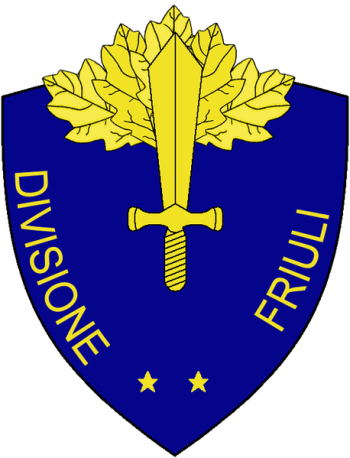 Coat of arms (crest) of the Division Friuli, Italian Army