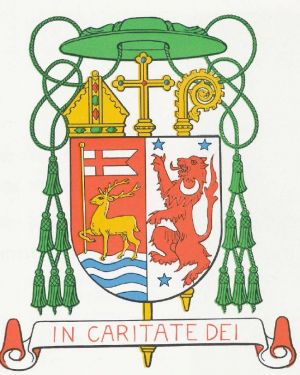 Arms (crest) of Maurice Francis McAuliffe