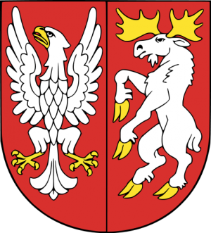 Coat of arms (crest) of Mońki (county)