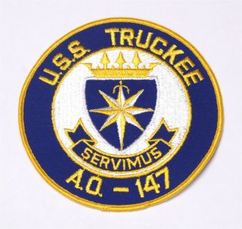 Coat of arms (crest) of the Oiler USS Truckee (AO-147)