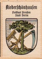 Wappen von Niederschönhausen/Arms (crest) of Niederschönhausen