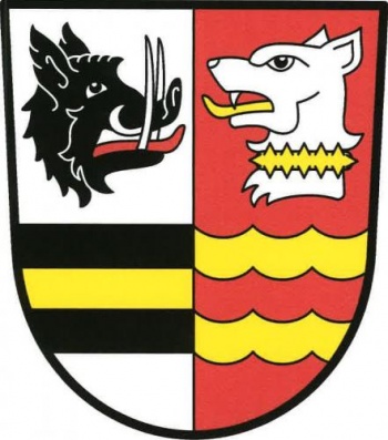Arms (crest) of Lešany (Benešov)