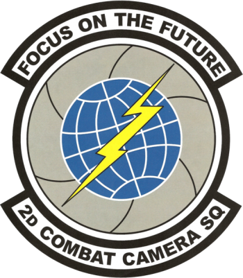Coat of arms (crest) of the 2nd Combat Camera Squadron, US Air Force