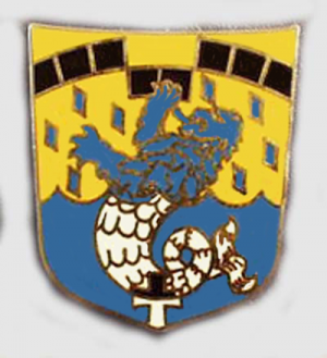 Coat of arms (crest) of the Pontoon Bridge Battalion 862, German Army