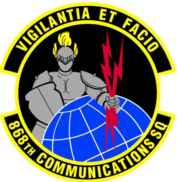 File:868th Communications Squadron, US Air Force.png