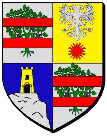 Blason de Burzet/Arms (crest) of Burzet