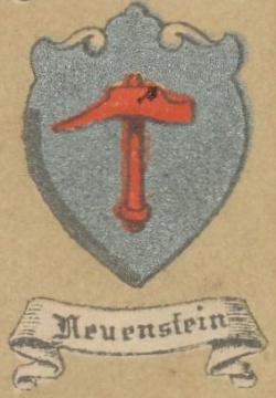 Wappen von Neuenstein (Hohenlohe)/Coat of arms (crest) of Neuenstein (Hohenlohe)