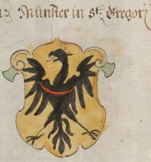 Coat of arms (crest) of Munster (Haut-Rhin)