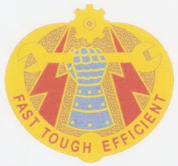 Coat of arms (crest) of 242nd Ordnance Battalion, US Army