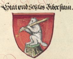 Wappen von Biberstein/Arms (crest) of Biberstein
