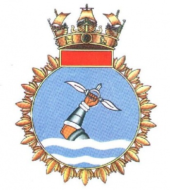 Coat of arms (crest) of the Veer Class Corvettes, Indian Navy
