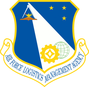 Coat of arms (crest) of the Air Force Logistics Management Agency, US Air Force